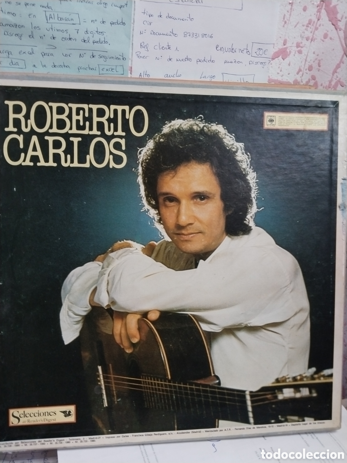 Discos de vinilo: Roberto Carlos caja de cuatro vinilos