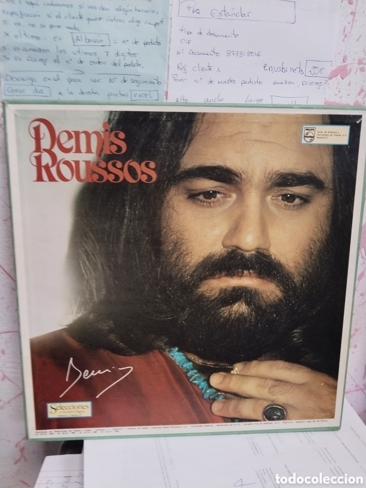 Discos de vinilo: Demis Roussos caja de cuatro vinilos