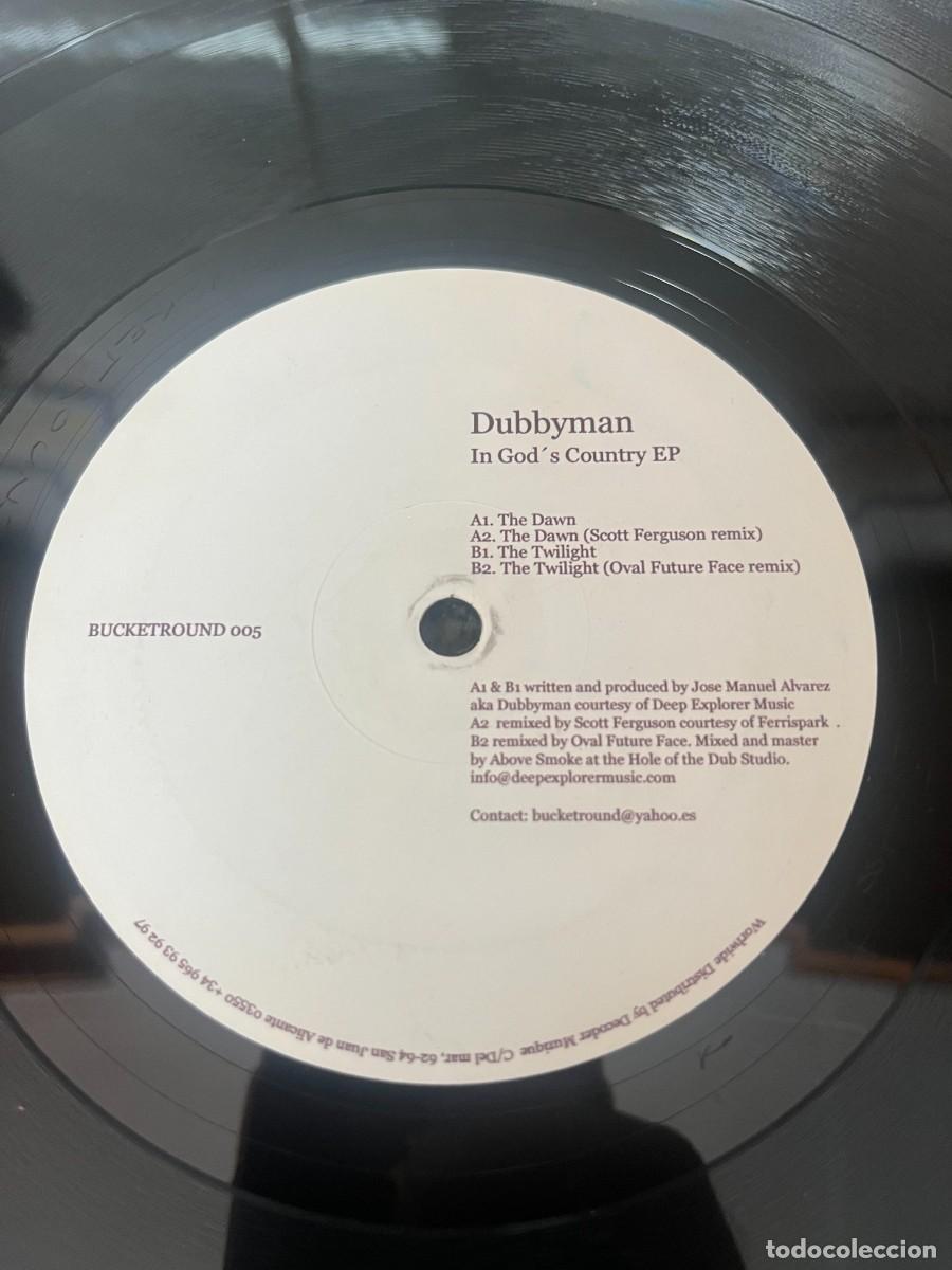 Discos de vinilo: Dubbyman In Gods Country EP - Foto 3