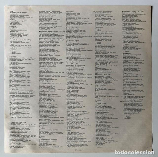 Discos de vinilo: Baccara LP vinilo japon&eacute;s Best insert + OBI - Foto 4