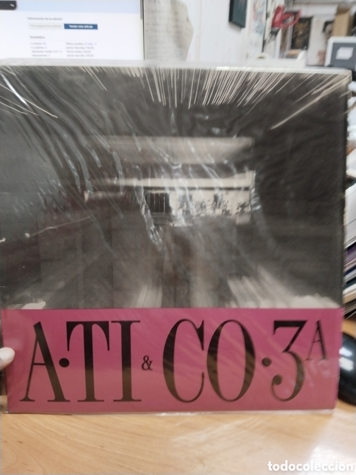 Discos de vinilo: &Aacute;tico 3 a- Maxi de dos temas
