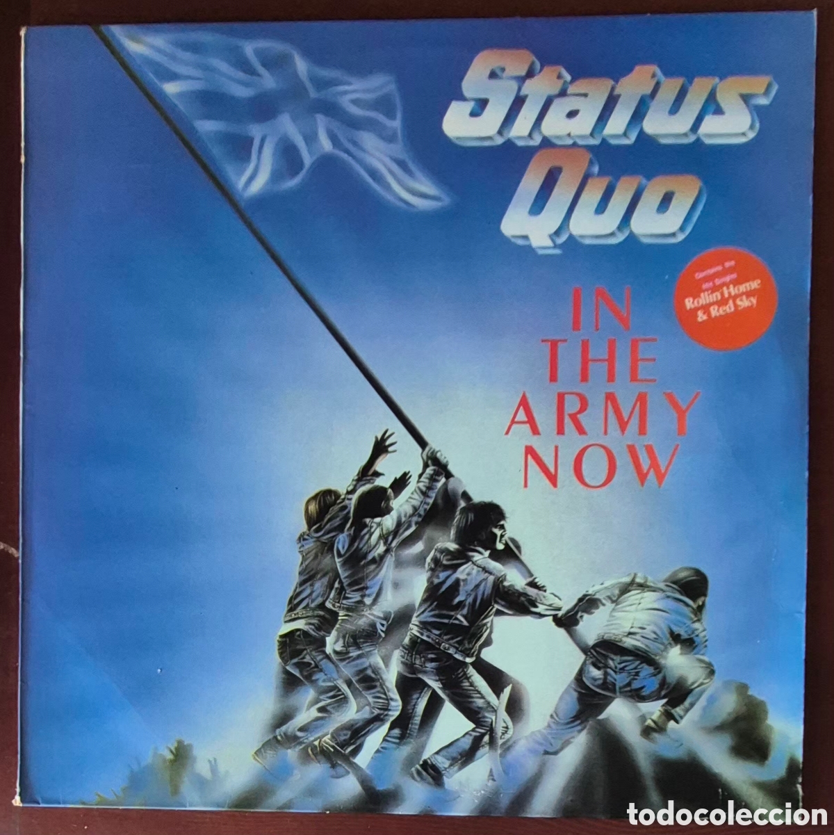 Discos de vinilo: LP - STATUS QUO - IN THE ARMY NOW - 1986 ESPA&Ntilde;A