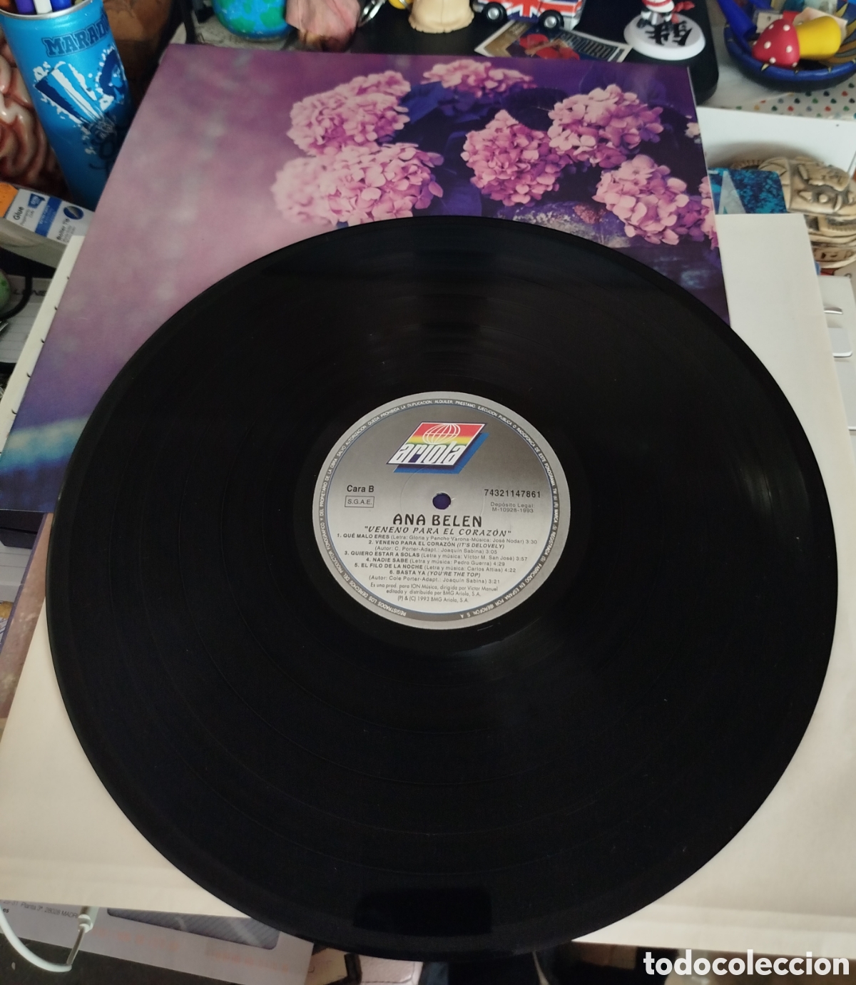Discos de vinilo: Ana Belen - veneno para el corazon - Foto 2