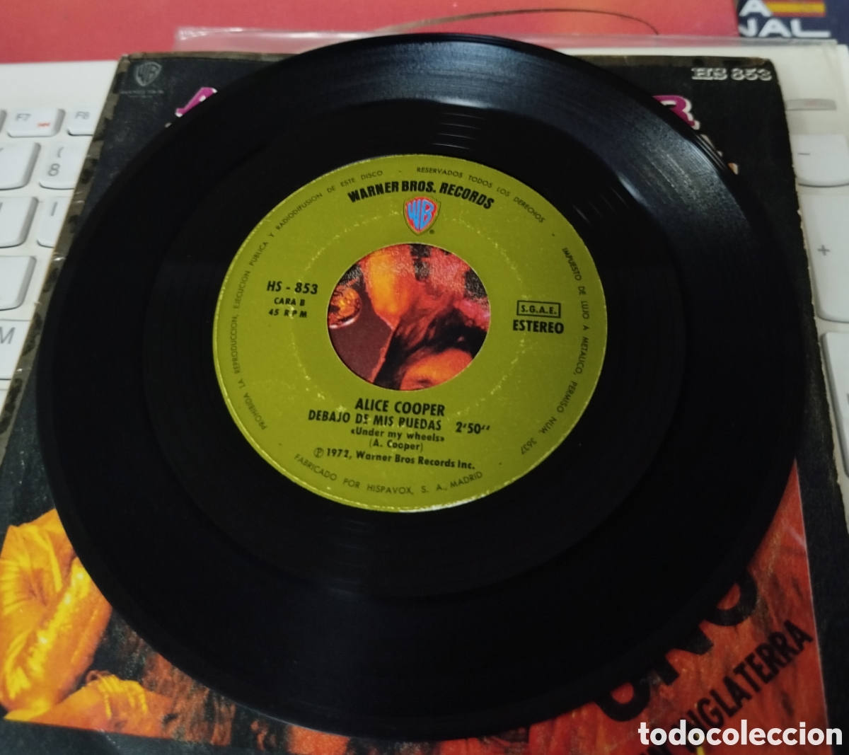 Discos de vinilo: Alice Cooper - Se Acab&oacute; La Escuela - Foto 3