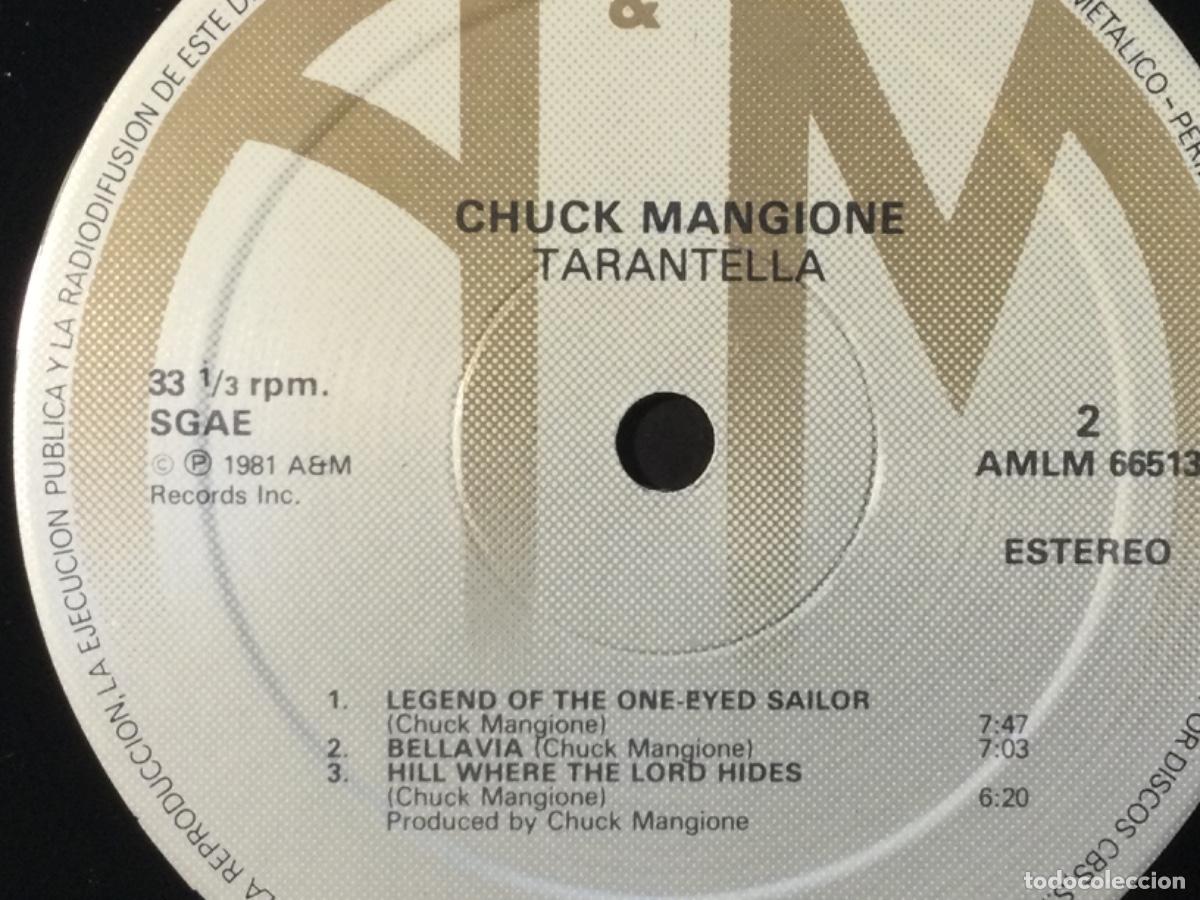 Discos de vinilo: CHUCK MANGIONE TARANTELLA DOBLE LP - Foto 7