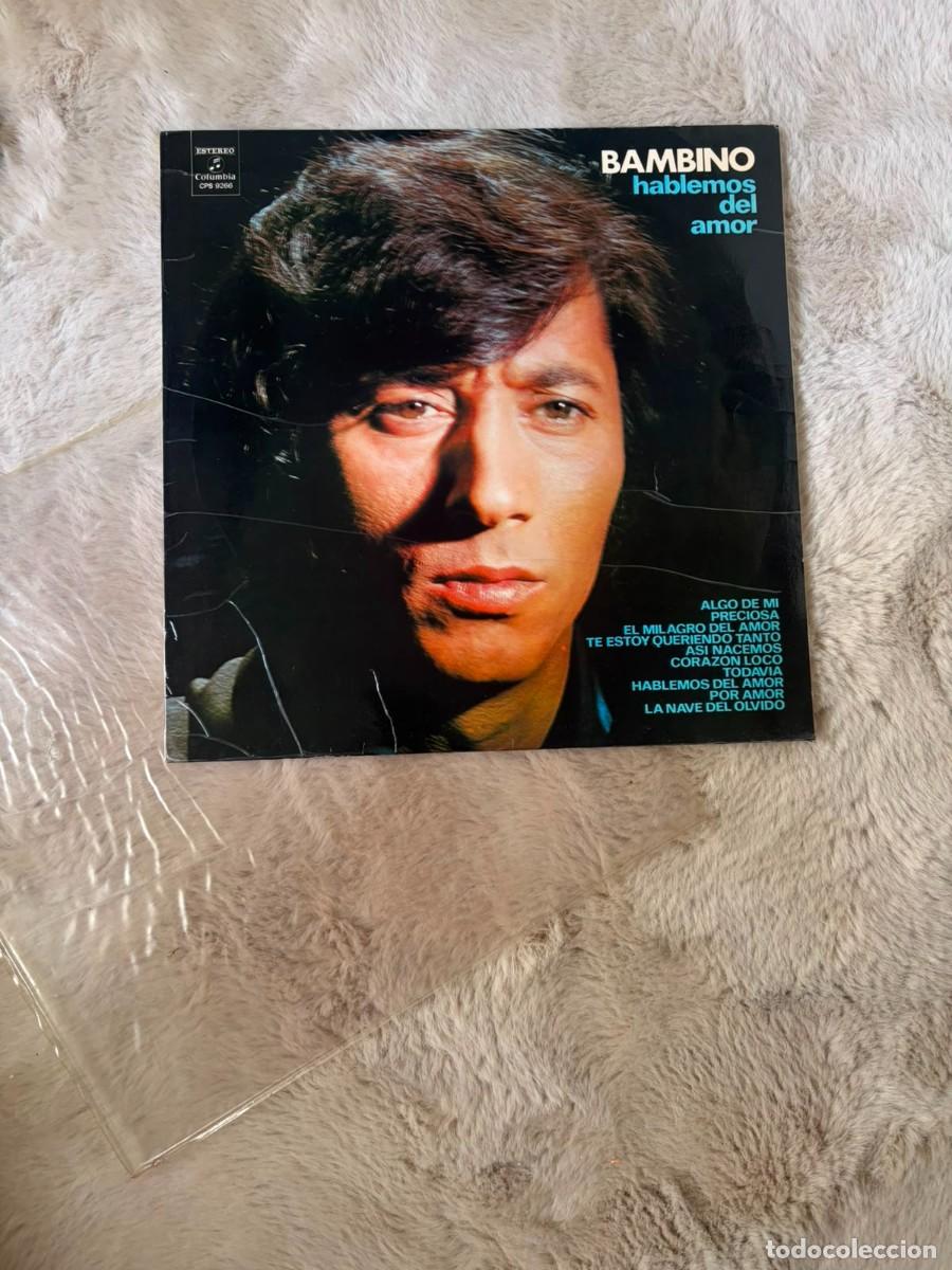 Discos de vinilo: BAMBINO Vinilo &rdquo;Hablemos de Amor&rdquo; Columbia CPS 9266