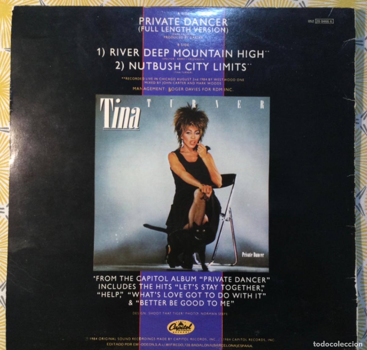 Discos de vinilo: TINA TURNER PRIVATE DANCER - Foto 2