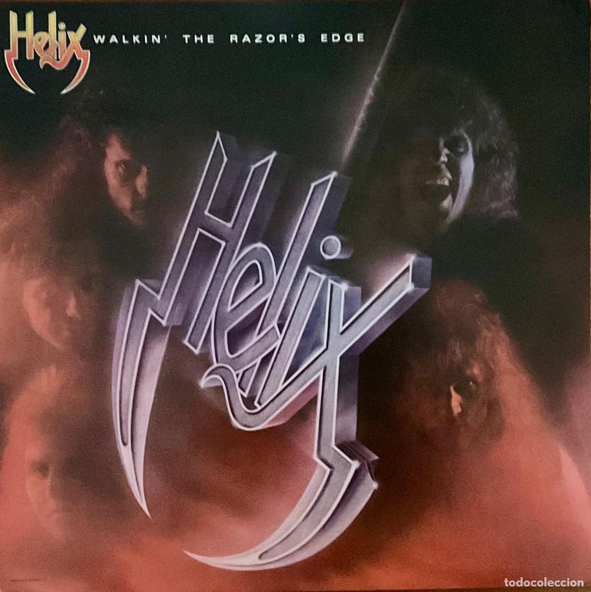 Discos de vinilo: HELIX - WALKIN&rsquo; THE RAZOR&rsquo;S EDGE