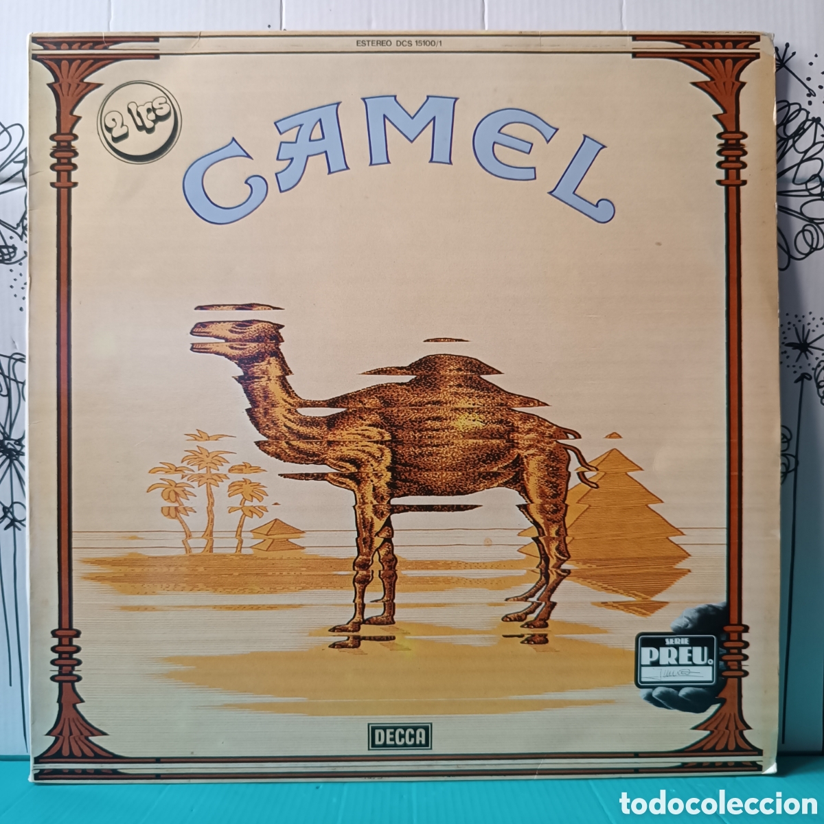 Discos de vinilo: CAMEL. MIRAGE. DOBLE LP. 1974. DECCA.