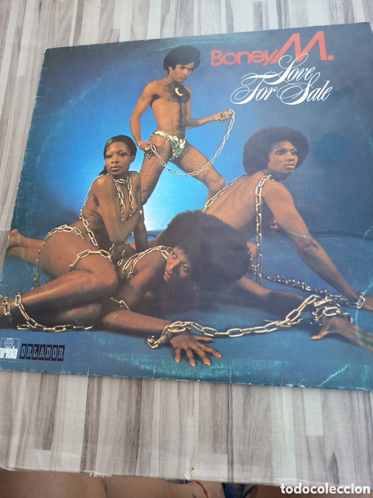 Discos de vinilo: Disco vinilo LP de Boney M &rdquo; Love For Sale &rdquo;