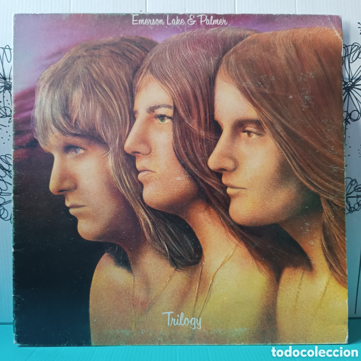 Discos de vinilo: EMERSON, LAKE & PALMER. TRILOGY. LP. 1981