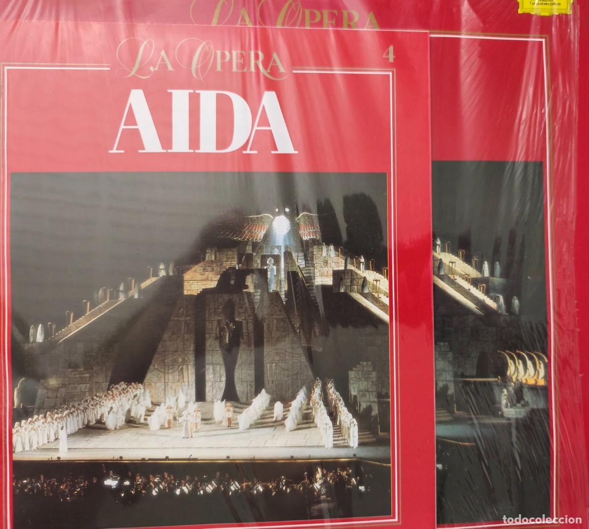 Discos de vinilo: Giuseppe Verdi: Aida + libreto