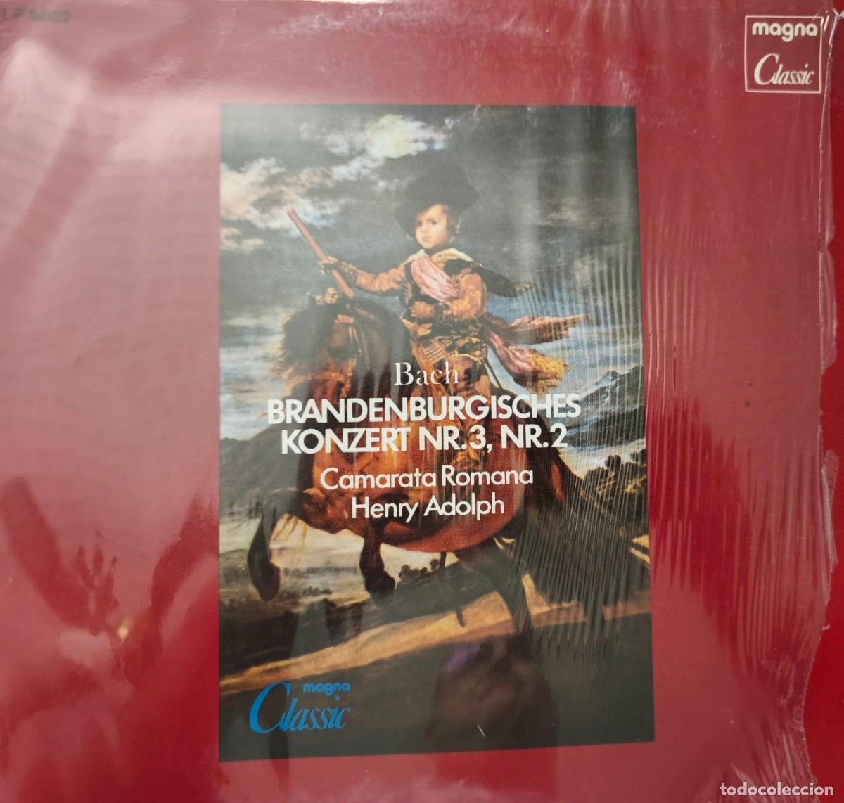 Discos de vinilo: Johann Sebastian Bach: Conciertos de Brandemburgo n.&ordm; 3 y n.&ordm; 2