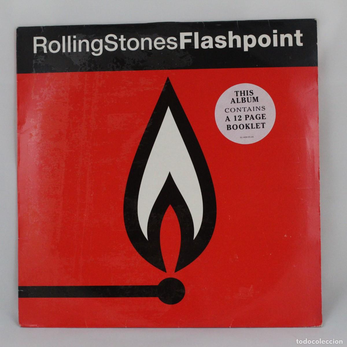 Discos de vinilo: Rolling Stones Flashpoint LP Vinilo 1991 CBS Sony Live Steel Wheels Urban Jungle