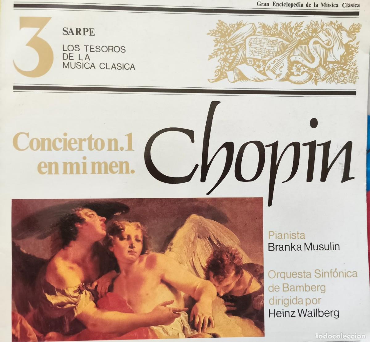 Discos de vinilo: Chopin: Concierto para piano y orquesta n.&ordm; 1 en mi menor, Op. 11