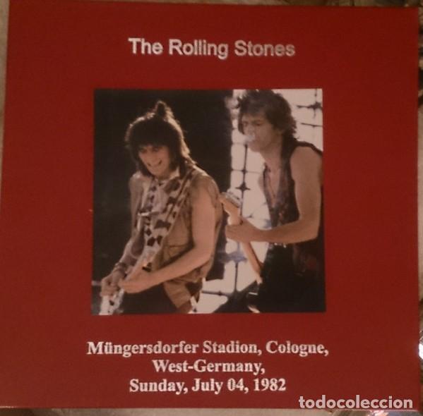 Discos de vinilo: The Rolling Stones &ndash; M&uuml;ngersdorfer Stadion, Cologne, West-Germany, July 04,1982 3 lp
