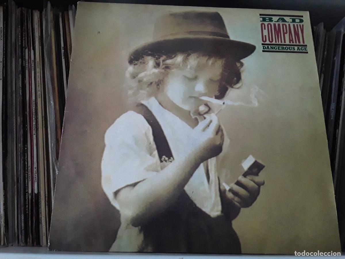Discos de vinilo: Bad Company - Dangerous Age (LP, Album) edic. europa 1988