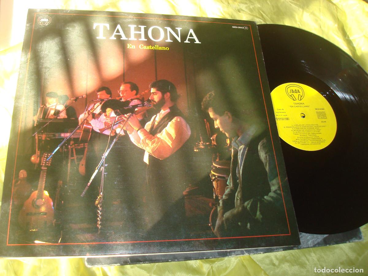 Vinyl-Schallplatten: TAHONA. EN CASTELLANO. SAGA, 1987.