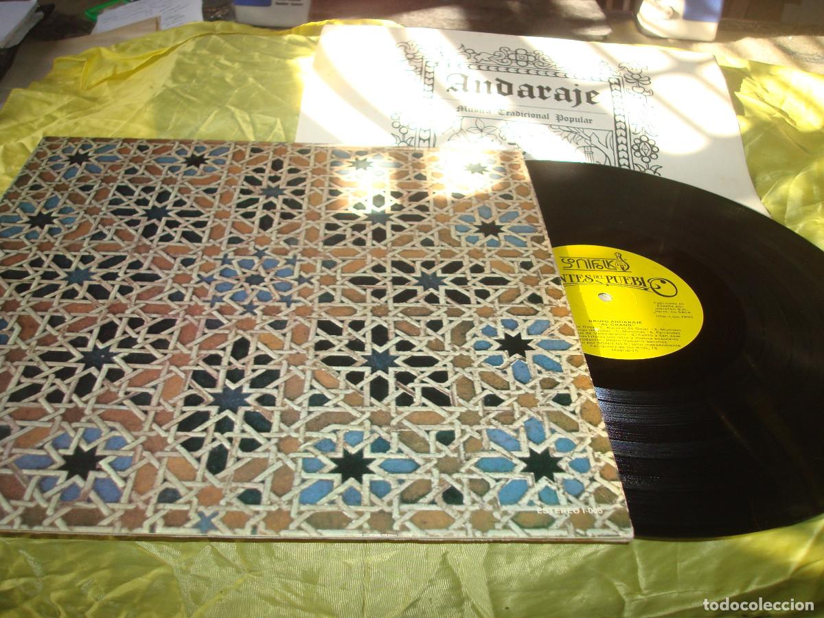 Vinyl-Schallplatten: ANDARAJE. AL GRANO. CANTES DEL PUEBLO, 1982. CON INSERT. IMPECABLE(#)
