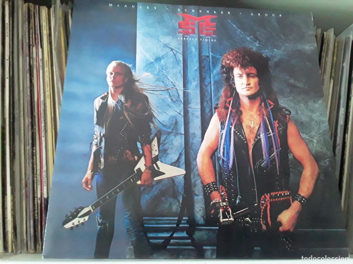 Discos de vinilo: McAuley Schenker Group - Perfect Timing (LP, Album) edic. germany 1987