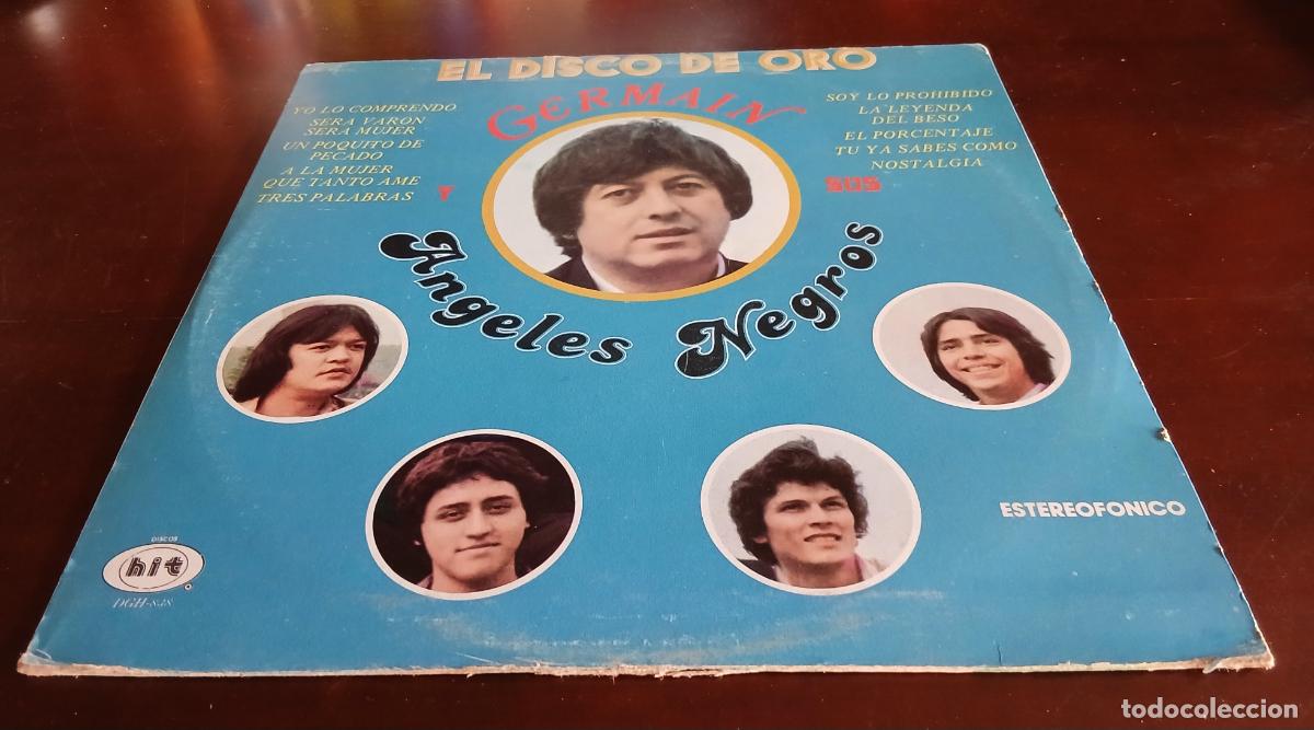 Vinyl records: EL DISCO DE ORO - GERMAIN Y SUS ANGELES NEGROS - LP - 1981 - MEXICO