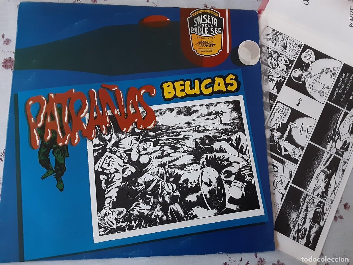 Discos de vinilo: La salseta del Poble Sec. Patra&ntilde;as b&eacute;licas, incluido el c&oacute;mic
