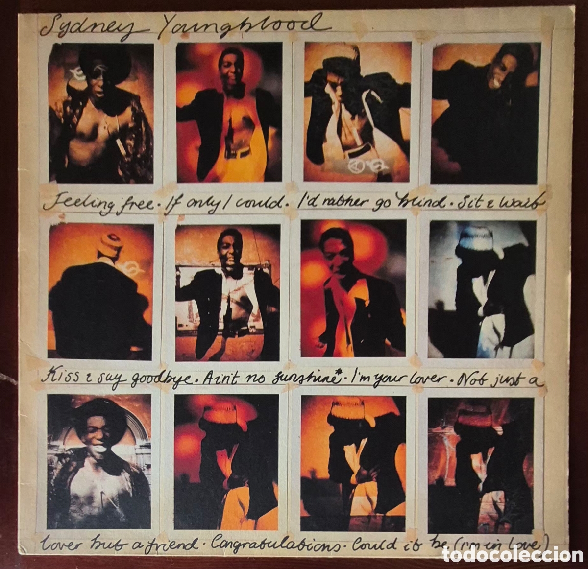 Discos de vinilo: LP - SYDNEY YOUNGBLOOD - FEELING FREE - 1980 EUROPA