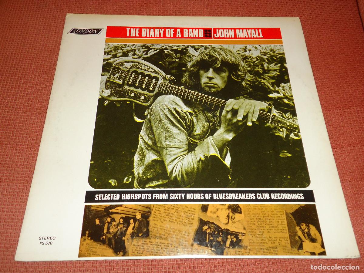 Vinyl records: JOHN MAYALL-THE DIARY OF A BAND LP - ORIGINAL U.S.A. 1968