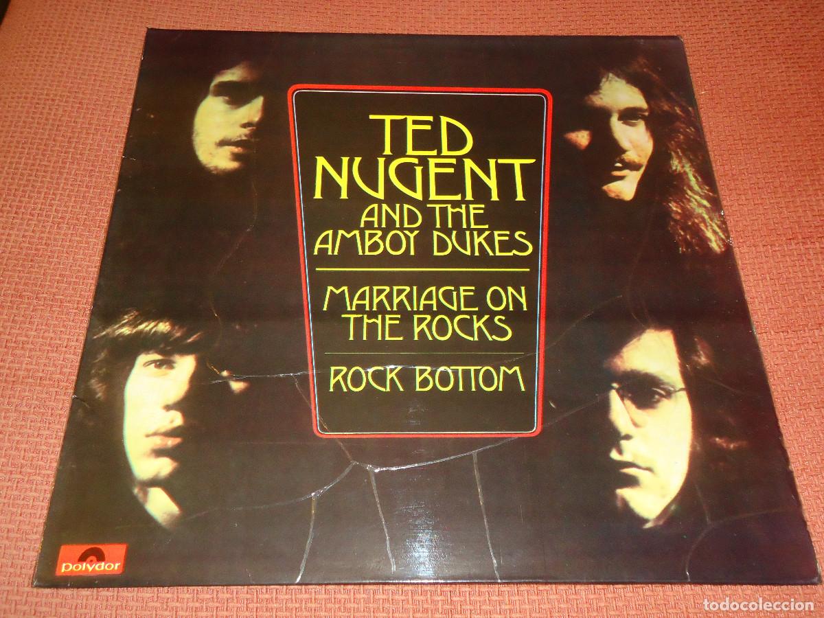 Discos de vinilo: AMBOY DUKES MARRIAGE ON THE ROCKS - ROCK BOTTOM - LP