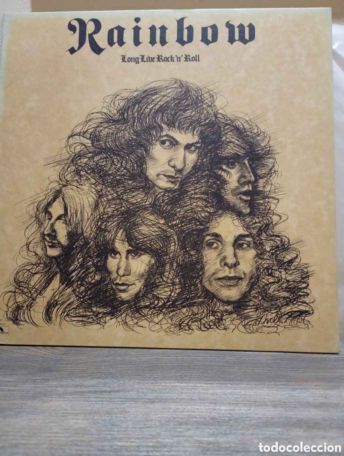 Discos de vinilo: Rainbow, Long Live Rock'n'Roll 1978. Made in Japan.