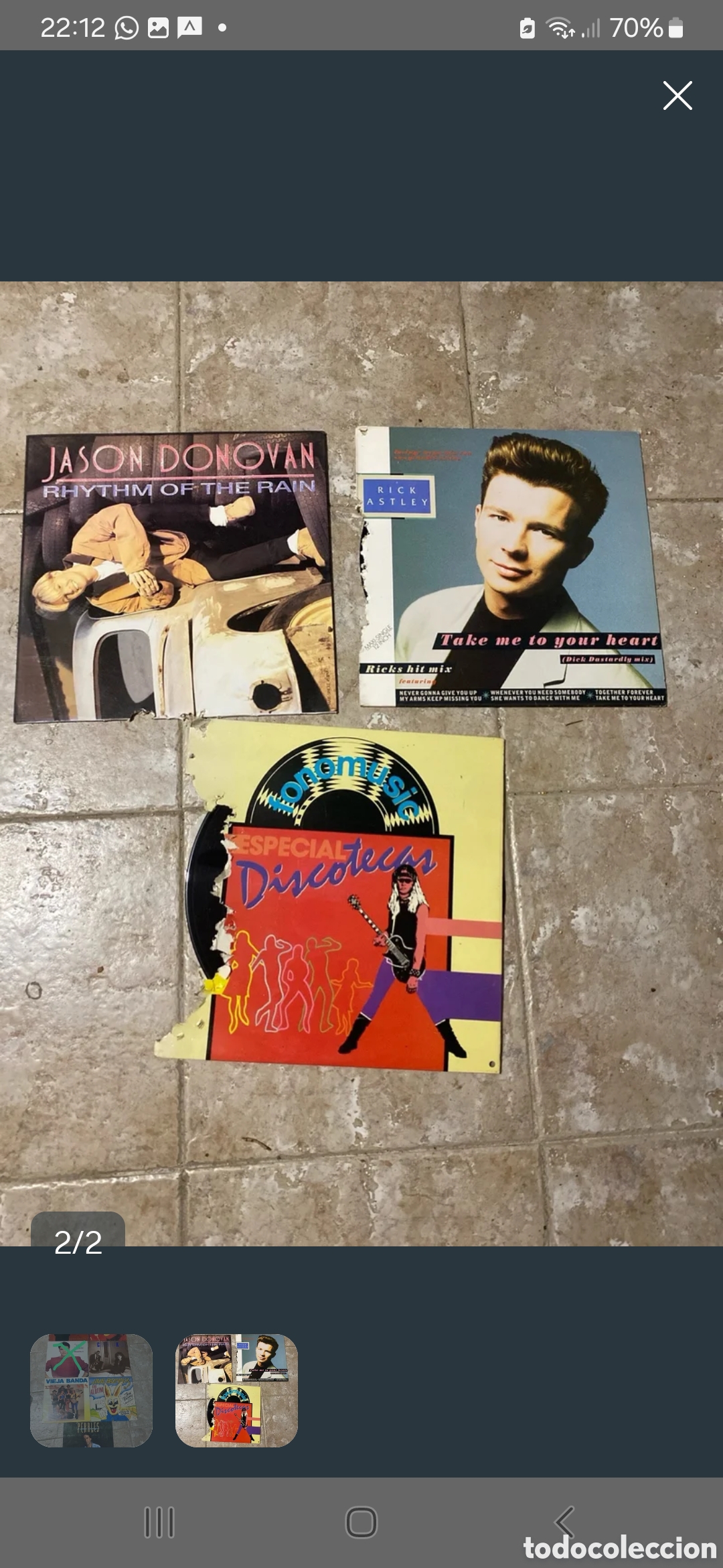 Discos de vinilo: lote vinilos antiguos - Foto 2
