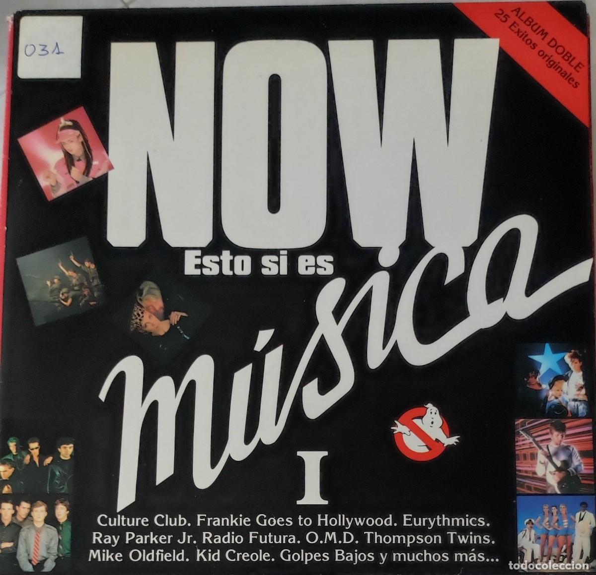 Discos de vinilo: NOW &ndash; Esto s&iacute; es m&uacute;sica I (1984, Ariola/Virgin &ndash; XD‑302.284 a XD‑302.285)