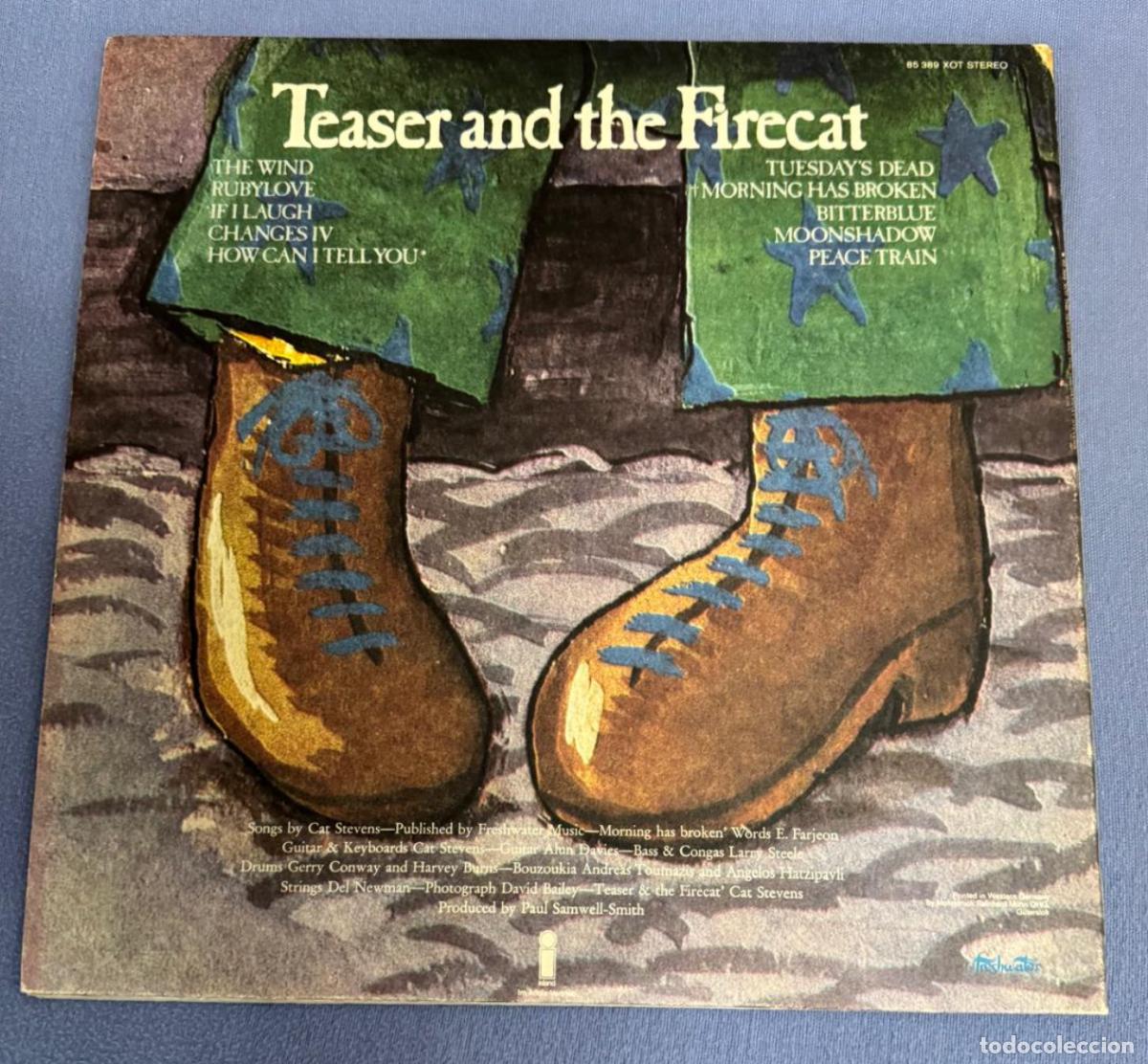 Discos de vinilo: cat stevens 33t teaser and the firecat EX EX - Foto 2