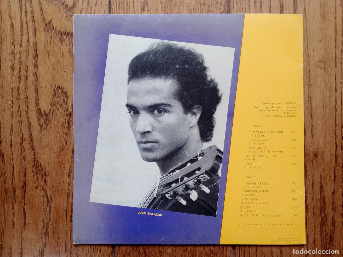 Discos de vinilo: Juan Salazar - del o&iacute;do al coraz&oacute;n - Foto 2