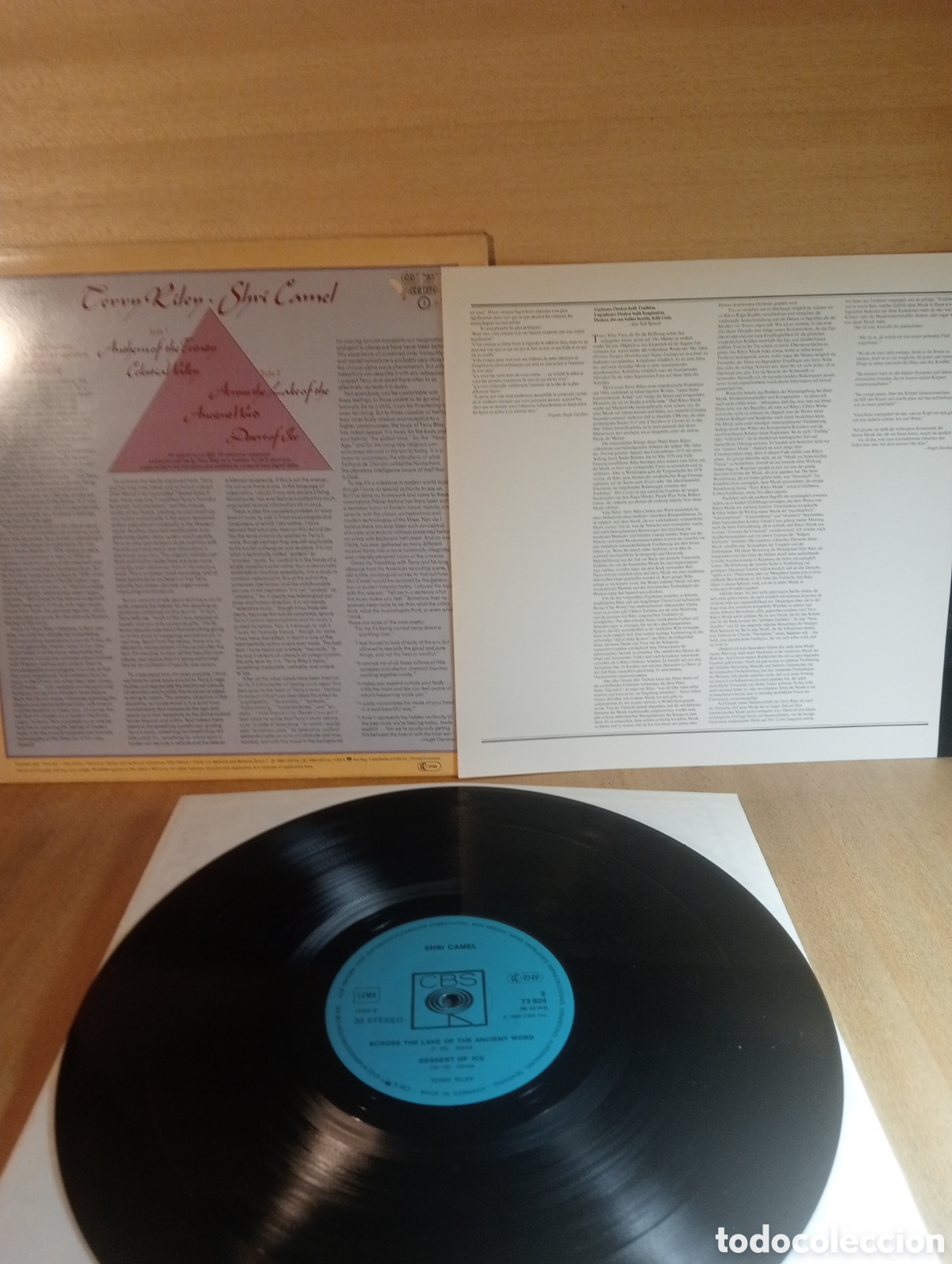 Discos de vinilo: Terry Riley. Shri Camel. - Foto 2