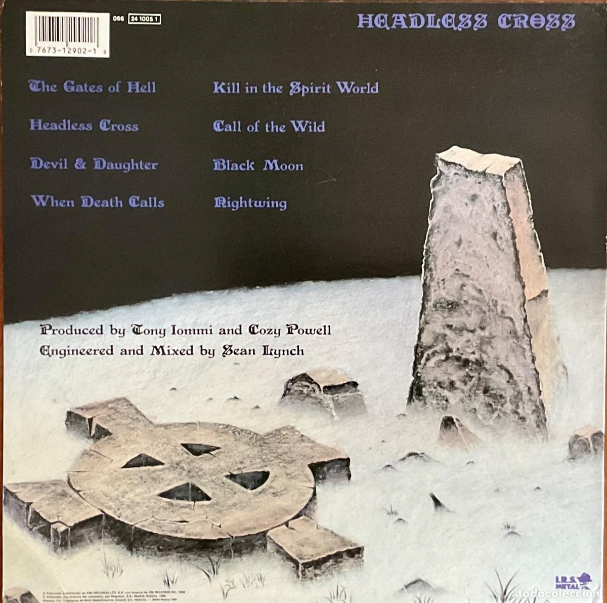 Discos de vinilo: BLACK SABBATH - HEADLESS CROSS - Foto 2