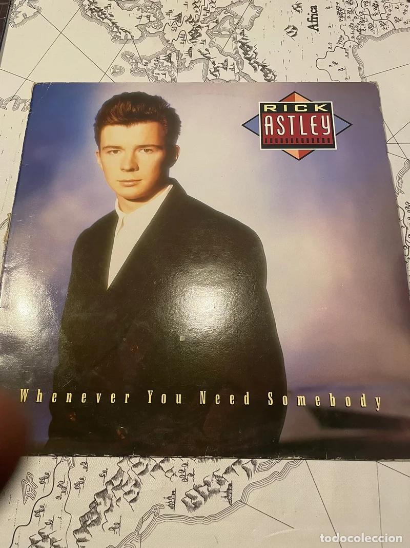 Discos de vinilo: Vinilo Rick Astley Whenever You Need Somebody