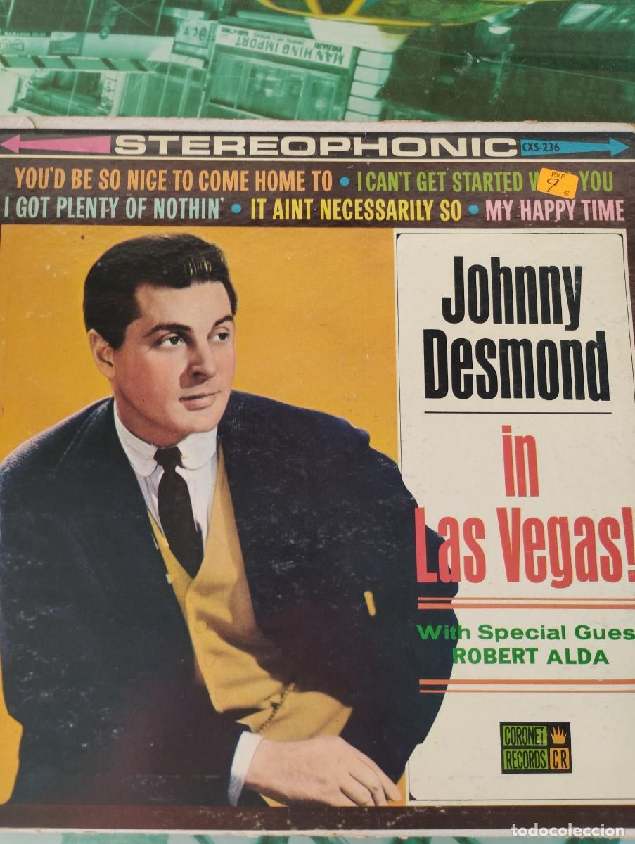 Discos de vinilo: JOHNNY DESMOND - IN LAS VEGAS!