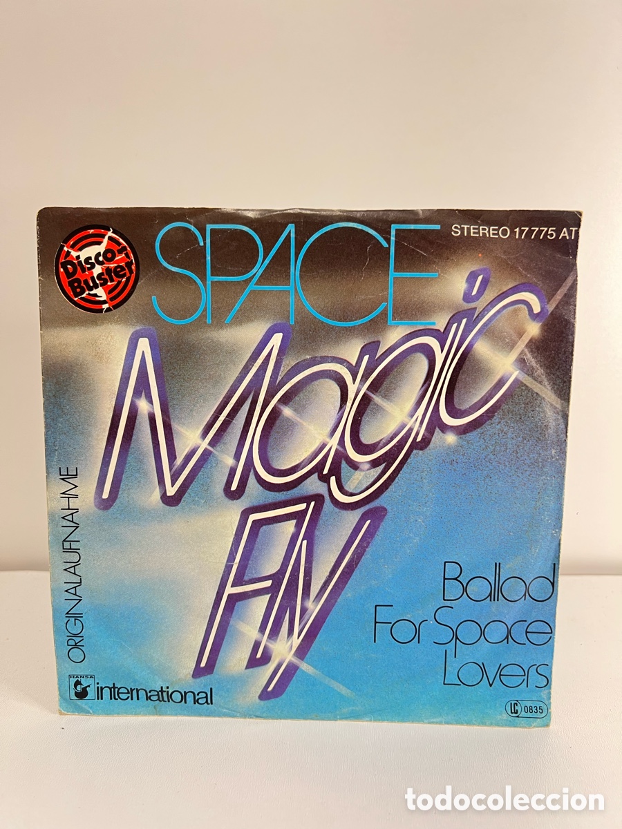 Discos de vinil: SPACE (SINGLE) MAGIC FLY A&Ntilde;O 1977 &ndash; EDICION ALEMANA