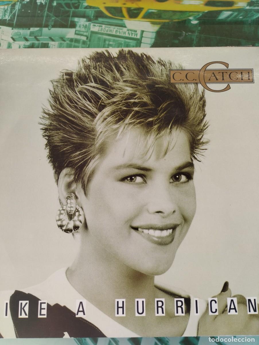Discos de vinilo: C.C. CATCH - LIKE A HURRICANE - ARIOLA 1987 ED ESPA&Ntilde;OLA