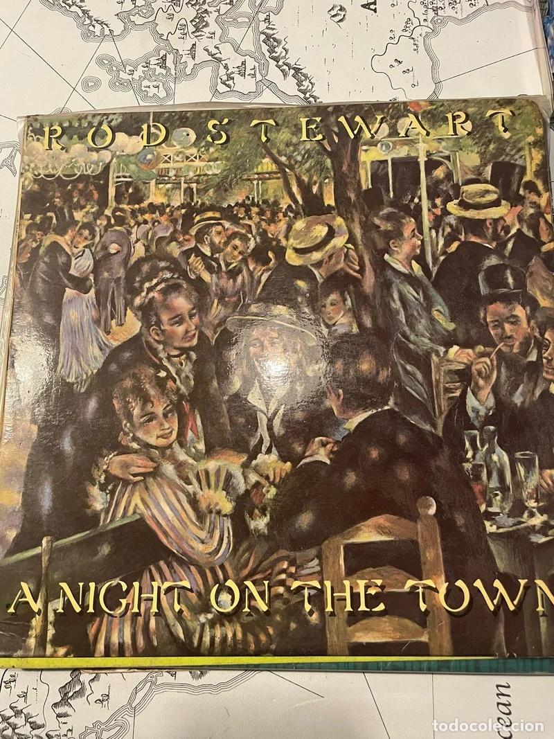 Discos de vinilo: Vinilo Rod Stewart A Night on the Town