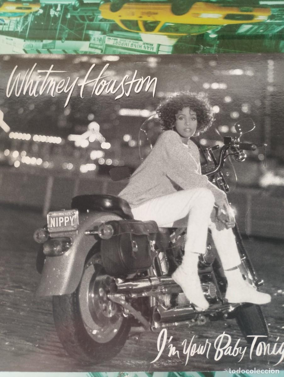 Discos de vinilo: LP &rdquo; WHITNEY HOUSTON&rdquo; I`M YOUR BABY TONIGHT.ARISTA 1990.