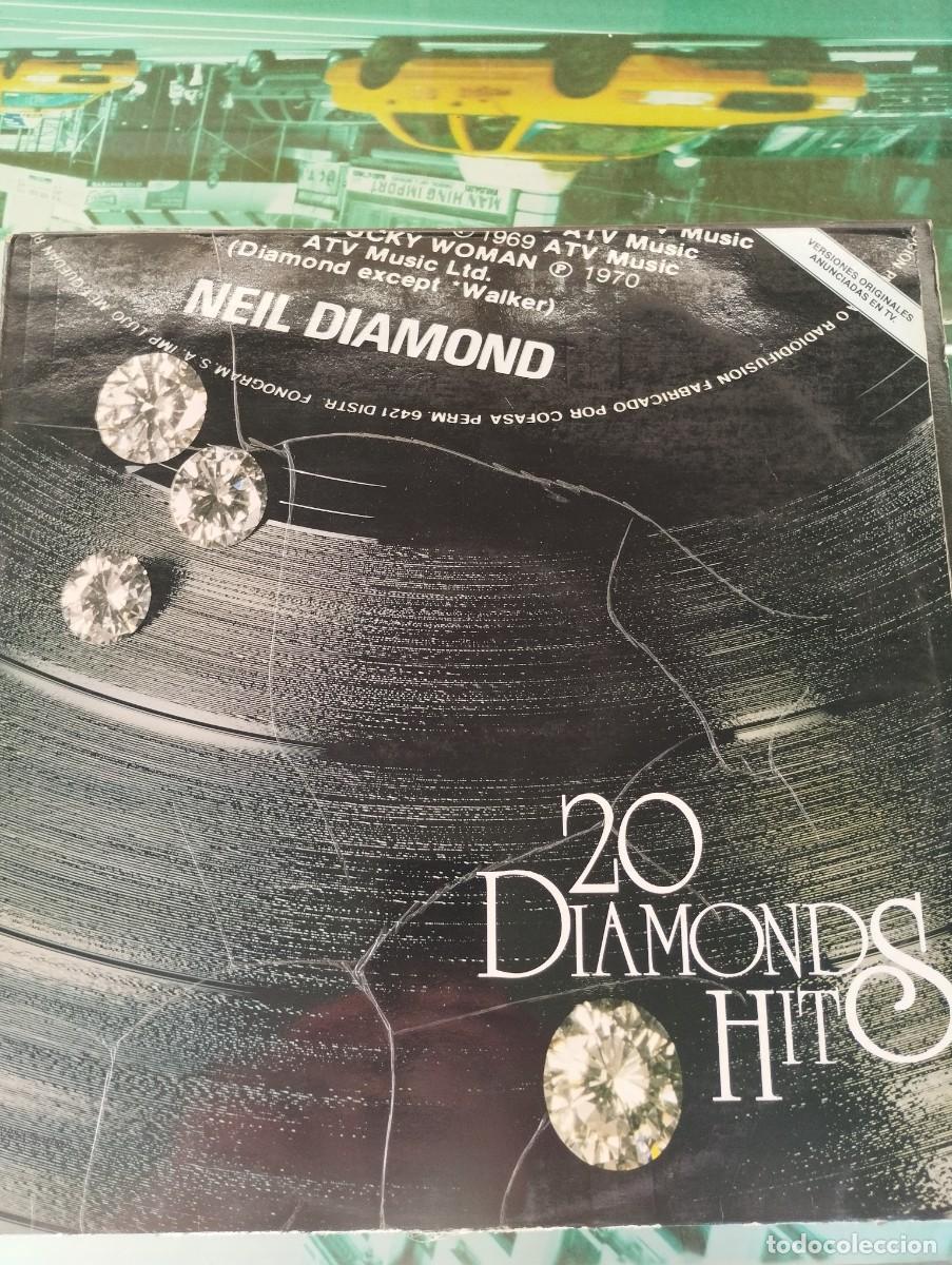 Discos de vinilo: NEIL DIAMOND 20 DIAMONDS HIT - LP MCA RECORDS DE 1979