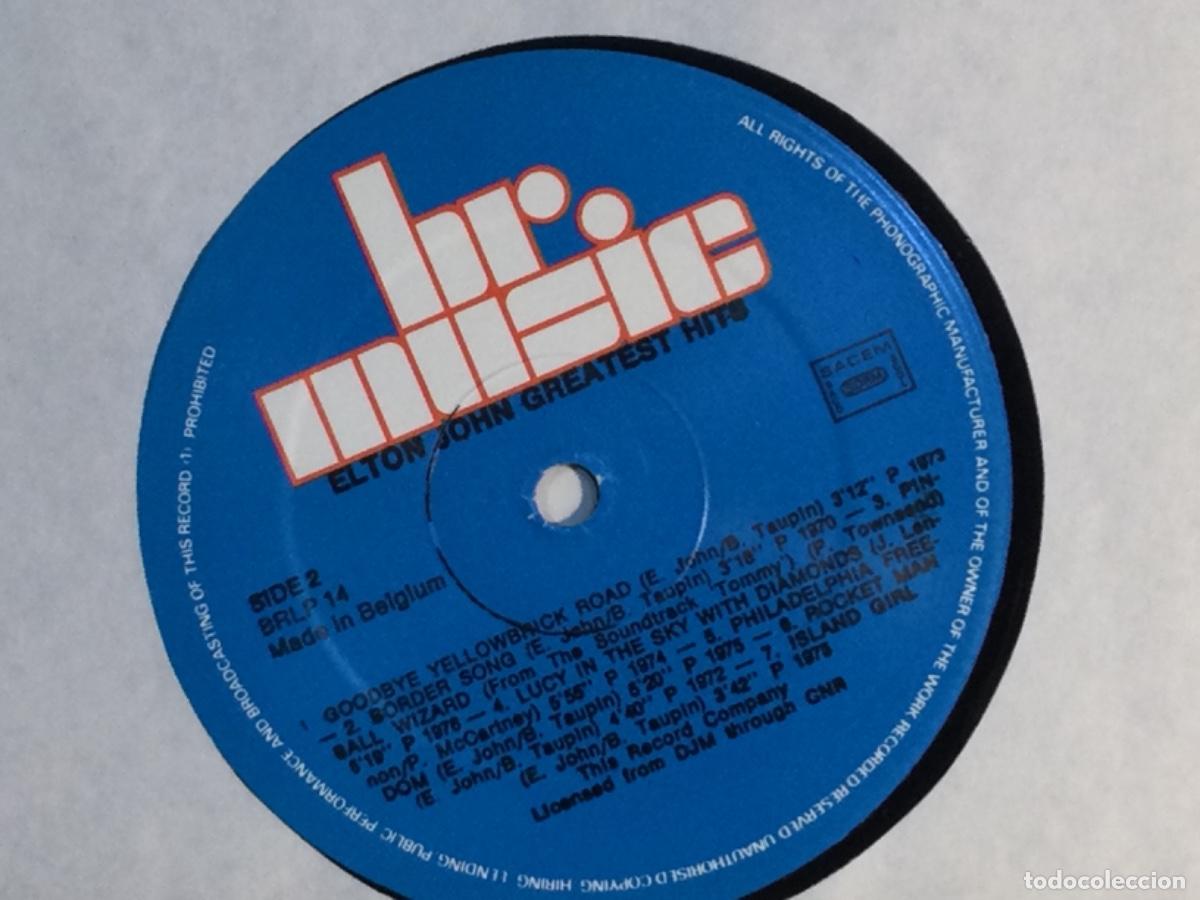 Discos de vinilo: LP ELTON JOHN GREATEST HITS DIGITAL REMIXX - Foto 4