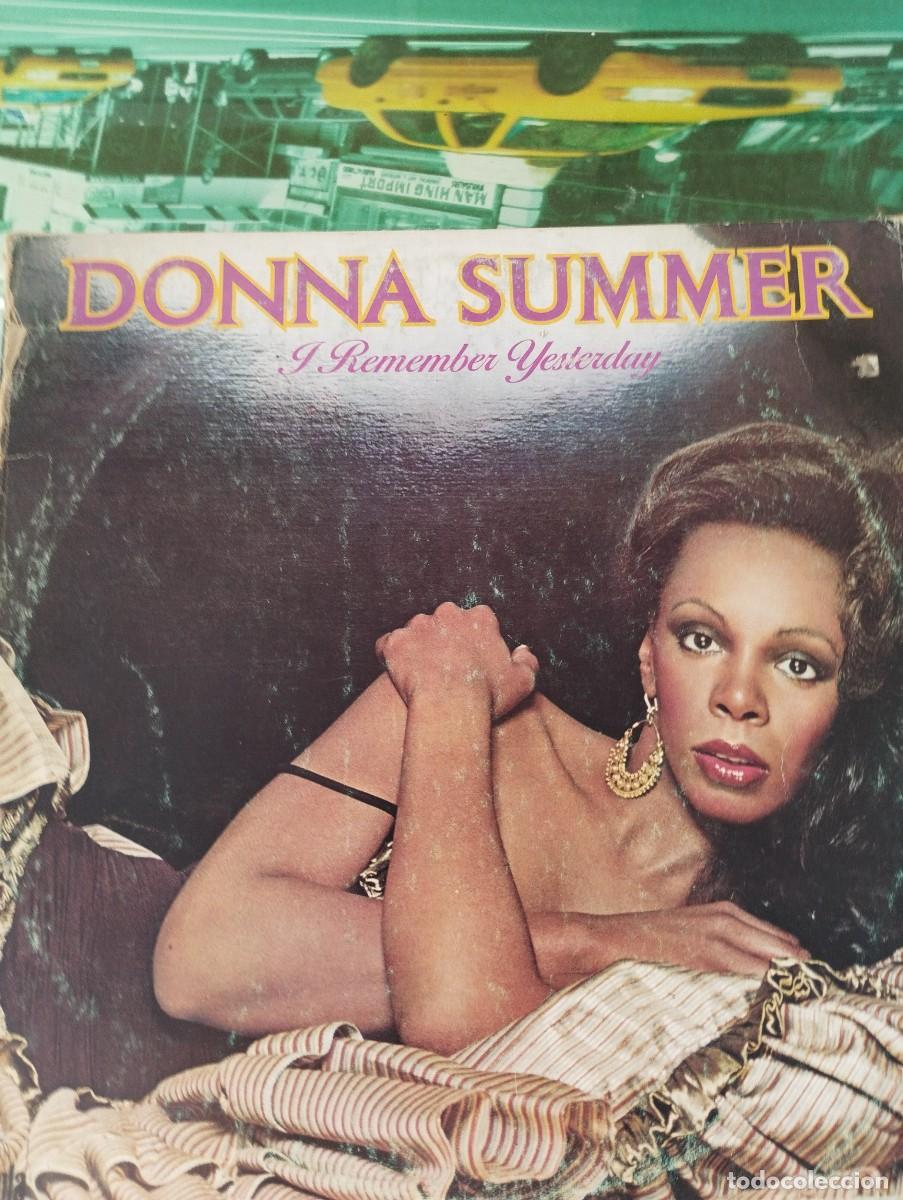 Discos de vinilo: LP DONNA SUMER I REMEBER YESTERDAY