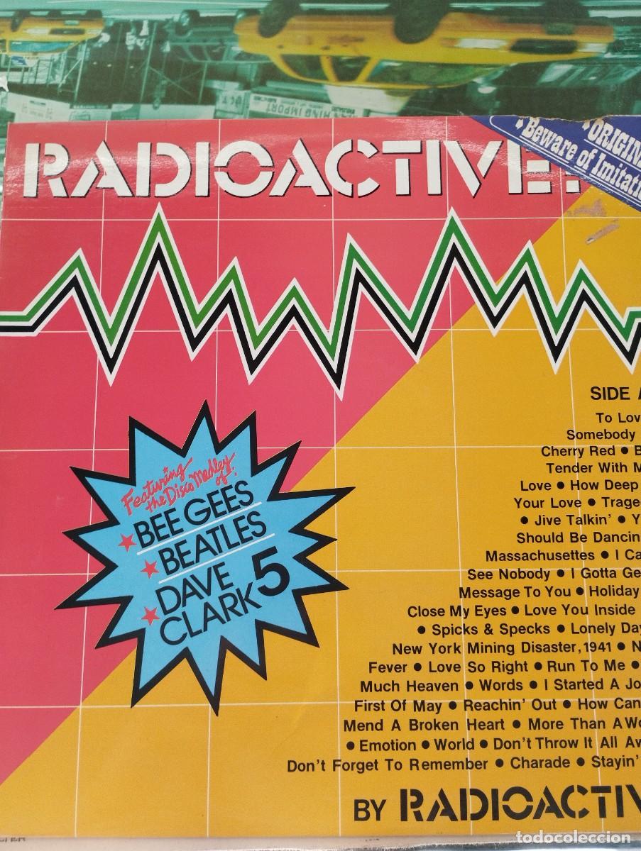 Discos de vinilo: RADIOACTIVE - BEE GEES, BEATLES, DAVE CLARK, RARO LP