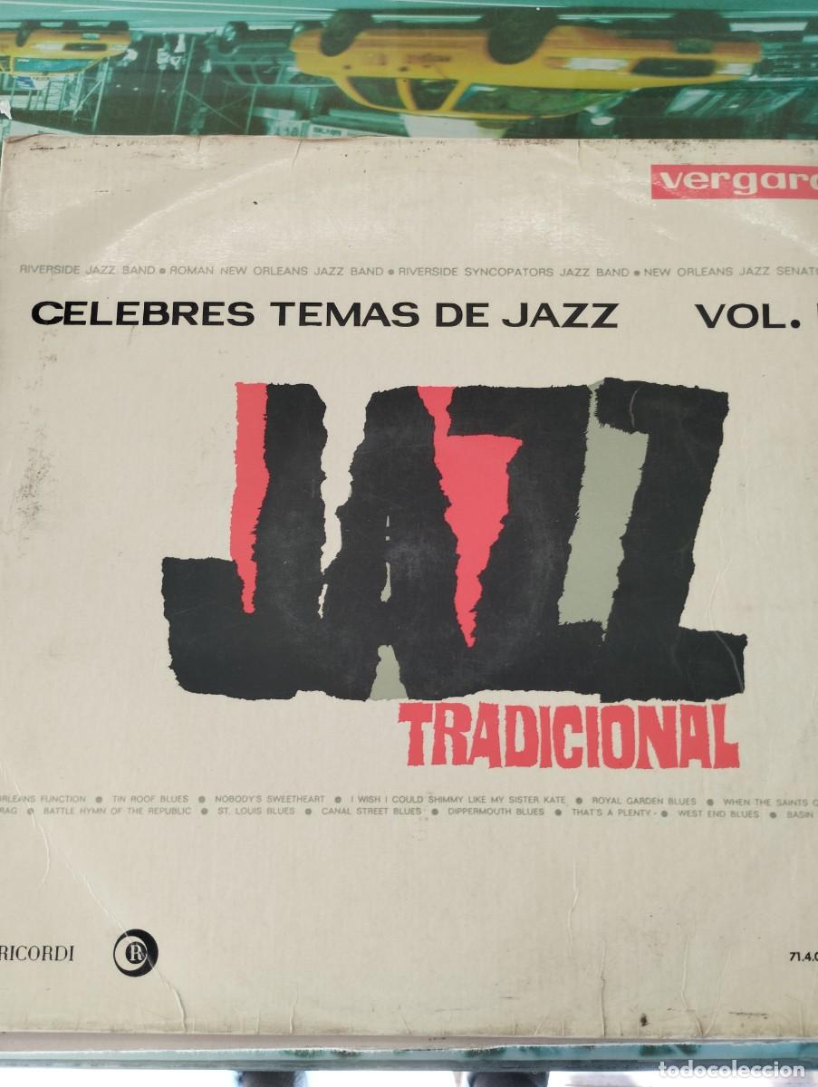Discos de vinilo: MUY DIF&Iacute;CIL!!! JAZZ TRADICIONAL. CELEBRES TEMAS DE JAZZ. VARIOS. VERGARA. 1963. 71.4.003 L. ESPA&Ntilde;A