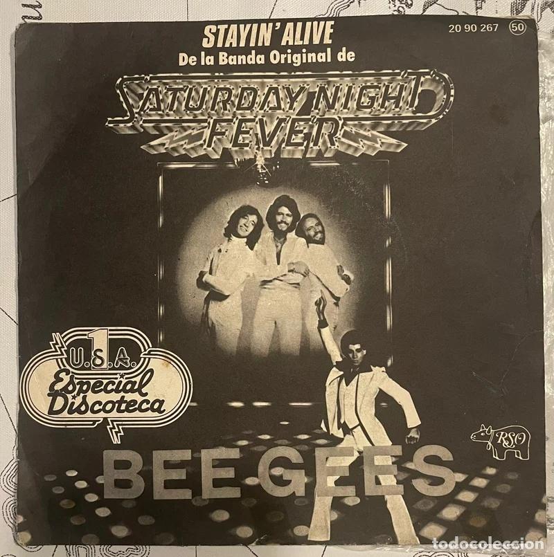 Discos de vinilo: Vinilo Bee Gees - Stayin' Alive
