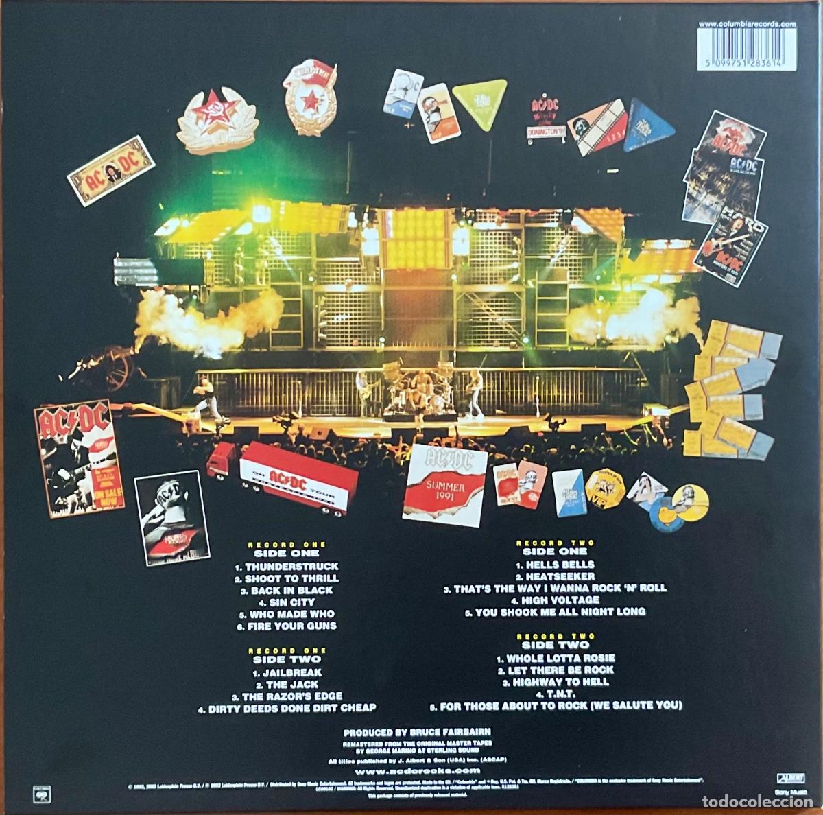 Discos de vinilo: AC/DC - LIVE (DOBLE EN DIRECTO) - Foto 2