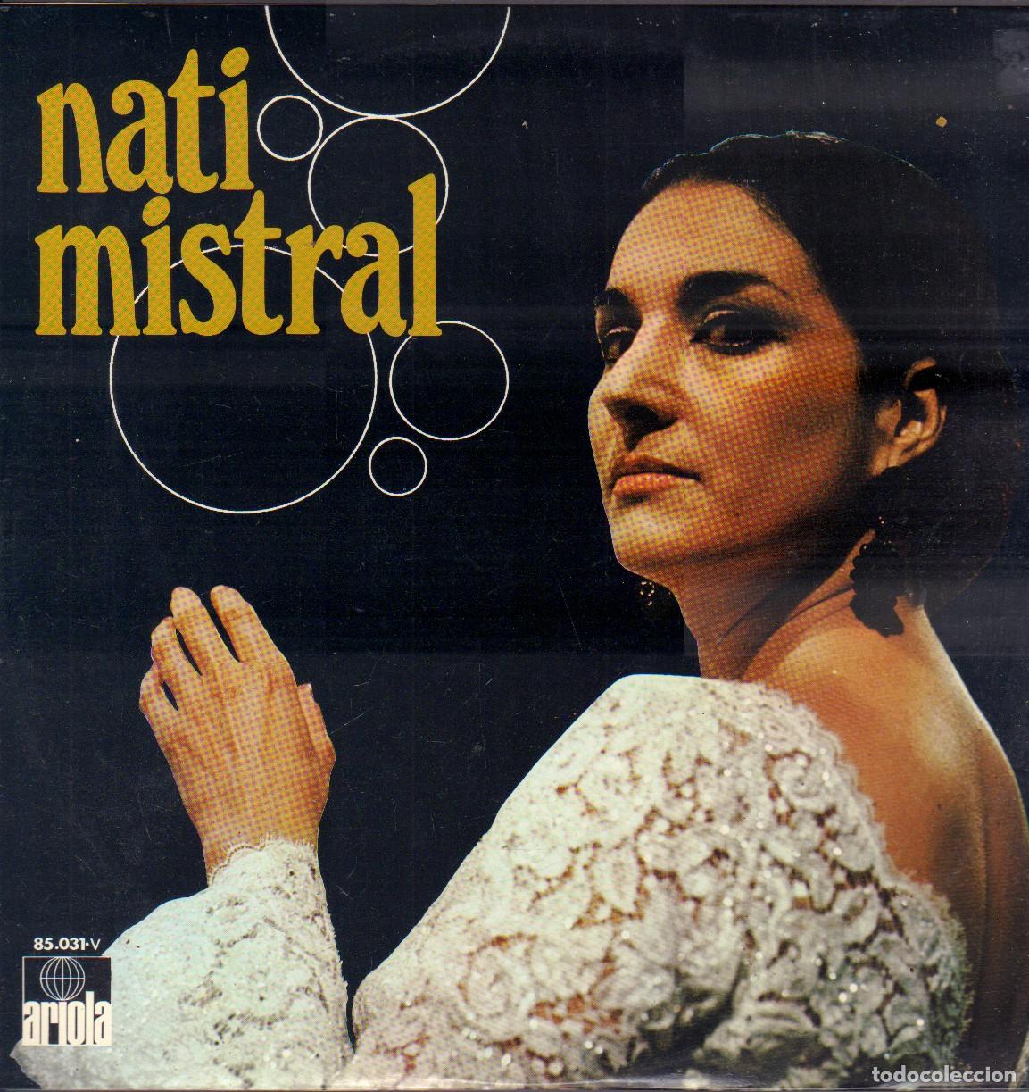 Discos de vinilo: NATI MISTRAL - MALAGUE&Ntilde;A, EL ZORONGO, LA COLASA, LOS PELEGRINITOS.../ LP ARIOLA 1965 RF-26586